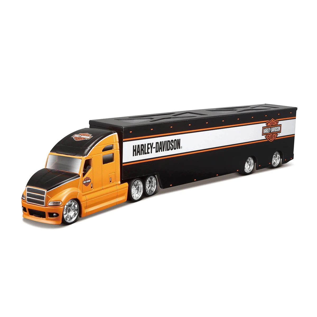 Maisto 1:64 Harley-Davidson Orange Haulers Die Cast Collectible Hobbies Motorcycle Model Toys