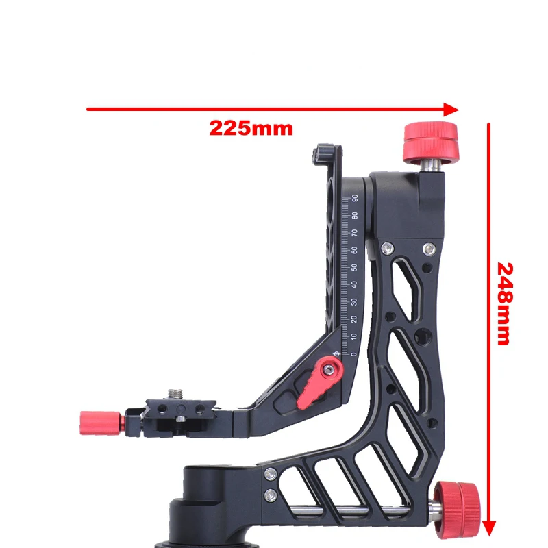 iShoot IS-XB01 Lightweight Heavy-duty Panoramic Cantilever Gimbal Tripod Crane Head for Telephoto Long-Focus Bird Watching Video