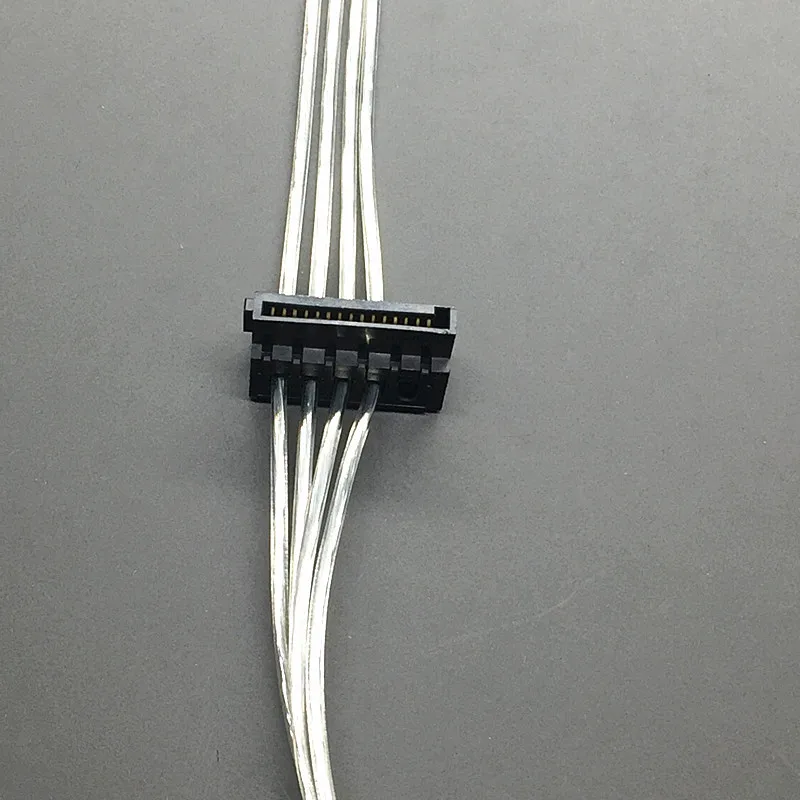 Cable de alimentación pequeño de 4 pines a doble SATA para disco duro Lenovo, MINI de Cable de alimentación SSD SATA 4 pines para disco duro, interfaz de placa principal