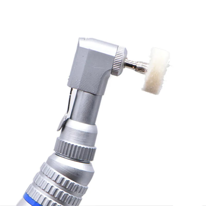 10Pcs/lot Dental Polishing Wheel Wool Cotton Polishing Teeth Polisher Brushes Polishers for Low Speed Contra Angle Handpiece