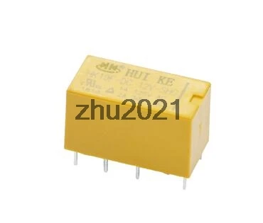 DC 3V/5V/9V/12V/24V Phối Xanh DPDT 8 Pin Điện Từ rơ Le PCB Loại HK19F 2NO 2NC