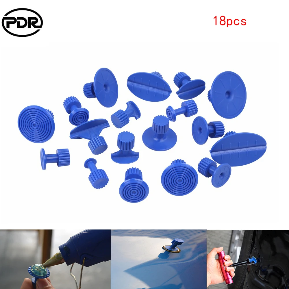 PDR Suction Cups Car Paintless Dent Repair Puller Tools Glue for Slices DIY Hand Tools Kit Suction Cups Car Repair