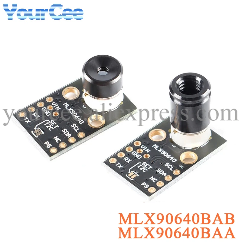 MLX90640BAA MLX90640BAB IR 32*24 Infrared Temperature Measurement Dot Matrix Sensor Thermal Imager Module GY-MCU90640 MLX90640