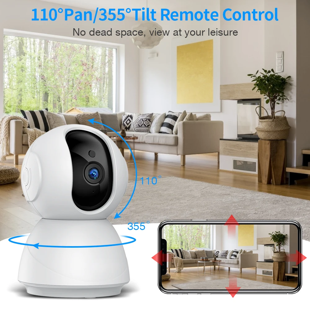 SDETER Tuya 5MP 3MP 1080P caméra IP Wifi sans fil PTZ 4X Zoom numérique Surveillance AI détection humaine caméra de vidéosurveillance de sécurité pour la maison