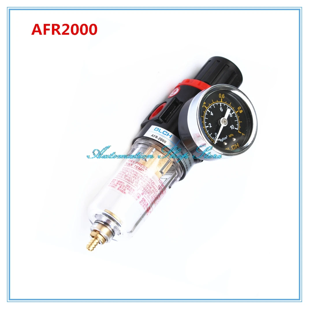 

15cm High AFR-2000 Pneumatic Air Source Treatment Pressure Regulator 1/4" PT