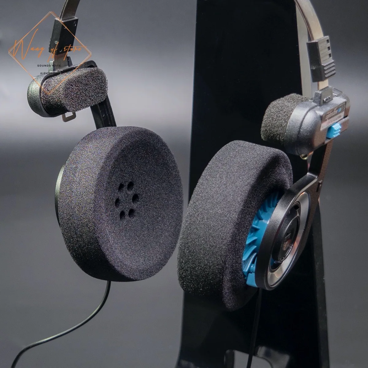 豪華な大型サイズのイヤーパッドフォームクッション KOSS ポルタプロ PP KSC35 KSC75 KSC55 ヘッドフォン 2 ペア