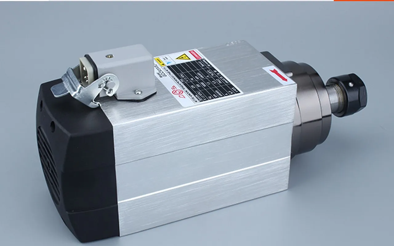 

1.5KW ER20 18000rpm 93*82mm 220v Air-cooled Spindle Motor High Precision for CNC Woodworking