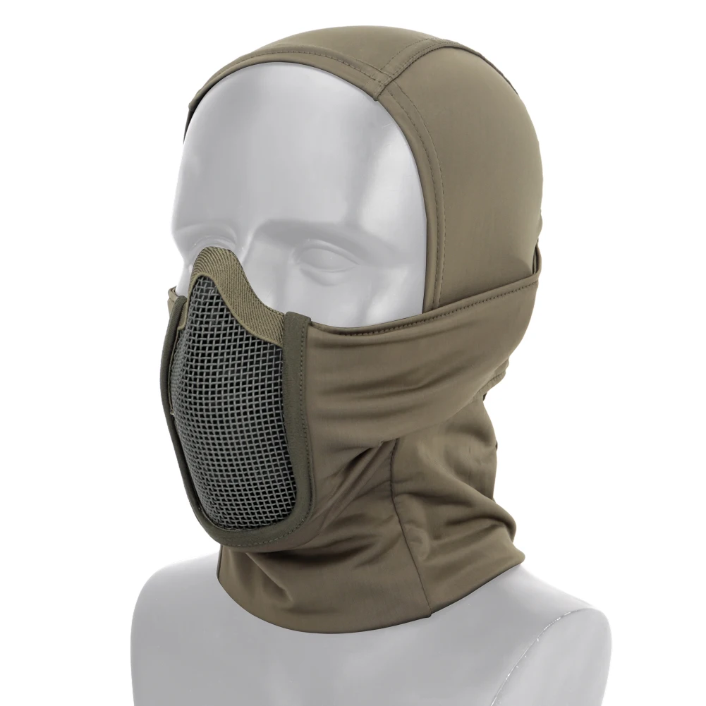 

Tactical Full Face Mask Balaclava Hunting Airsoft Paintball Protector Mask Outdoor Sport Battlegrounds Mask Headgear Accessories