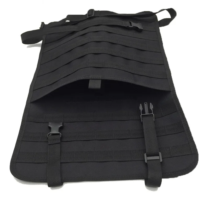 Car Seat Back Organizer Tactical MOLLE Vehicle Panel Car Seat Cover Protector 55*37cm Nylon Airsoft Paintball Equipment Seatback