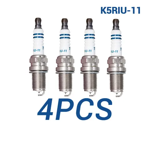 Комплект из 2-8 штук: Оригинальные иридиевые свечи зажигания Torch K5RIU-11 высокой производительности для GEELY, OPEL, MAZDA, MITSUBISHI, SUZUKI