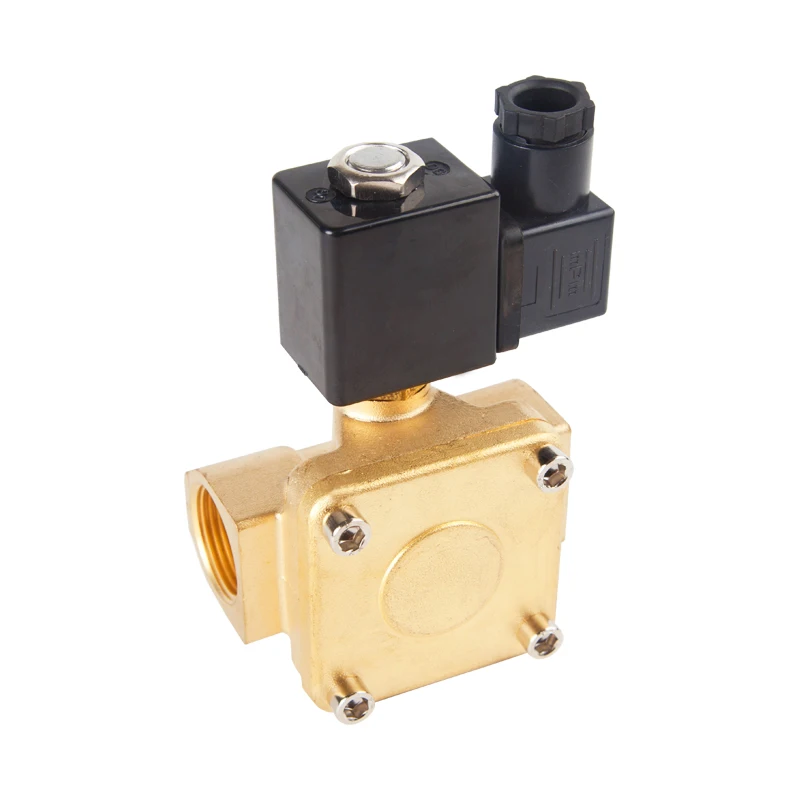 

Electric Solenoid Valve 1/4" 3/8" 1/2" 3/4" 1" High Pressure Normally Closed Pneumatic for Water Oil Air 12V 24V 220V 110V