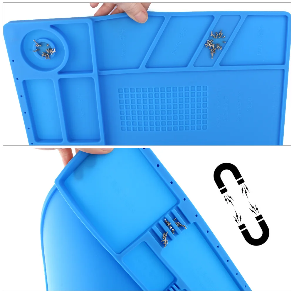 Diyfix 56x36センチメートル磁気断熱と帯電防止修理aat携帯電話の修理電子部品作業マット