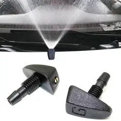 2Pcs Auto Car Windshield Washer Wiper Water Spray Nozzle for Hyundai Tucson I30 Ix25 Creta Ix35 HB20 Solaris Getz Accent Azera