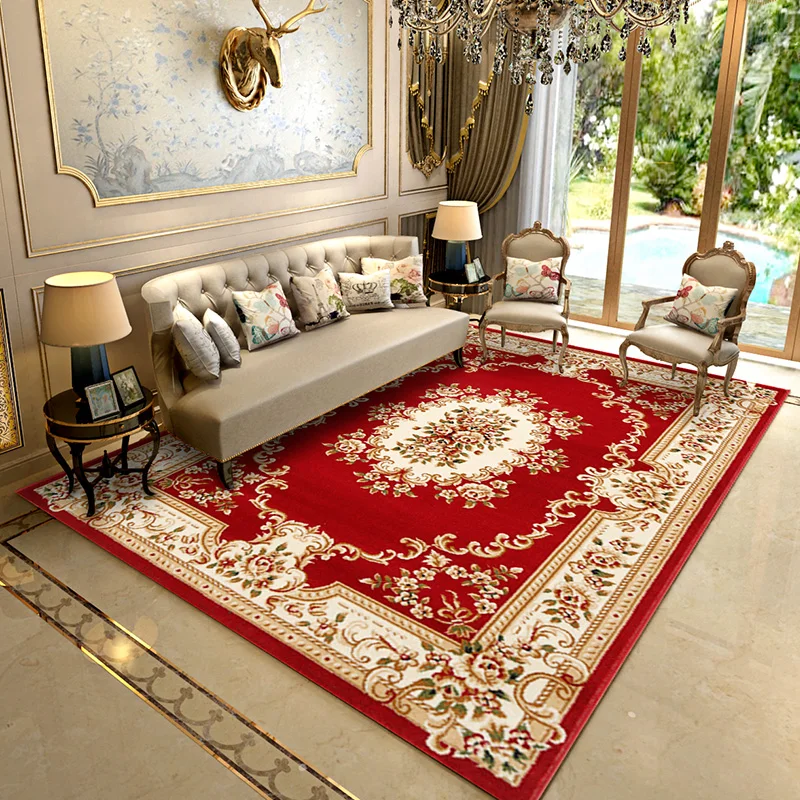 

Modern European Living Room Rug and Bedroom Rug Home Decor Coffee Table / Sofa Floor Mat Study Area Rug