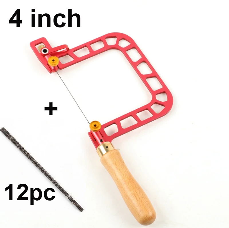 3" 4" Zoll Multifunktions-Drahtzugsäge für Holzarbeiten + 12 Sägeblätter – Detail 2