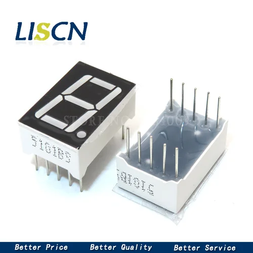 Imagen 2 del producto Tubo Digital de 5 piezas, pantalla LED de 0,28 pulgadas, 1bit, 2Bit, 3bit, 4bit, ánodo/cátodo común, 0,28 ""/0,36""/0,4 ""/0,56"", 7 segmentos