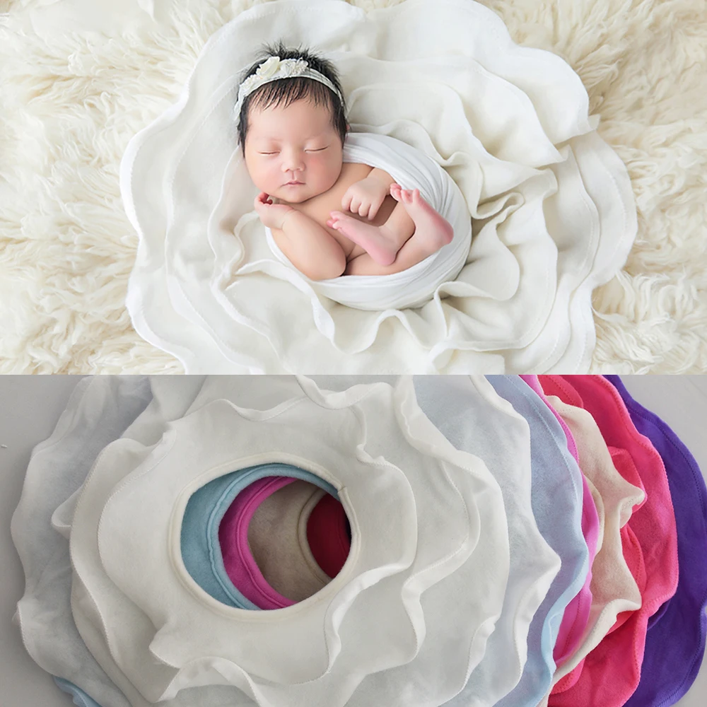 Newborn Photography Accessories Blanket Rug Set For New Born Photo Props Photograph Blankets To Baby Photoshoot Backgrounds Mat