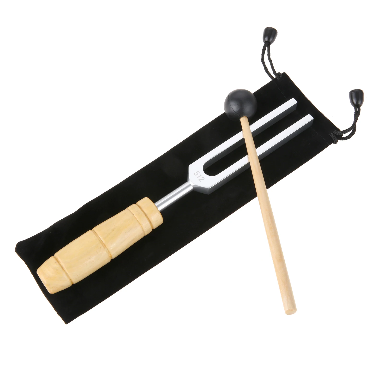 512 Handheld Tuning Gabel Mit Sound Hammer Und Tuch Tasche