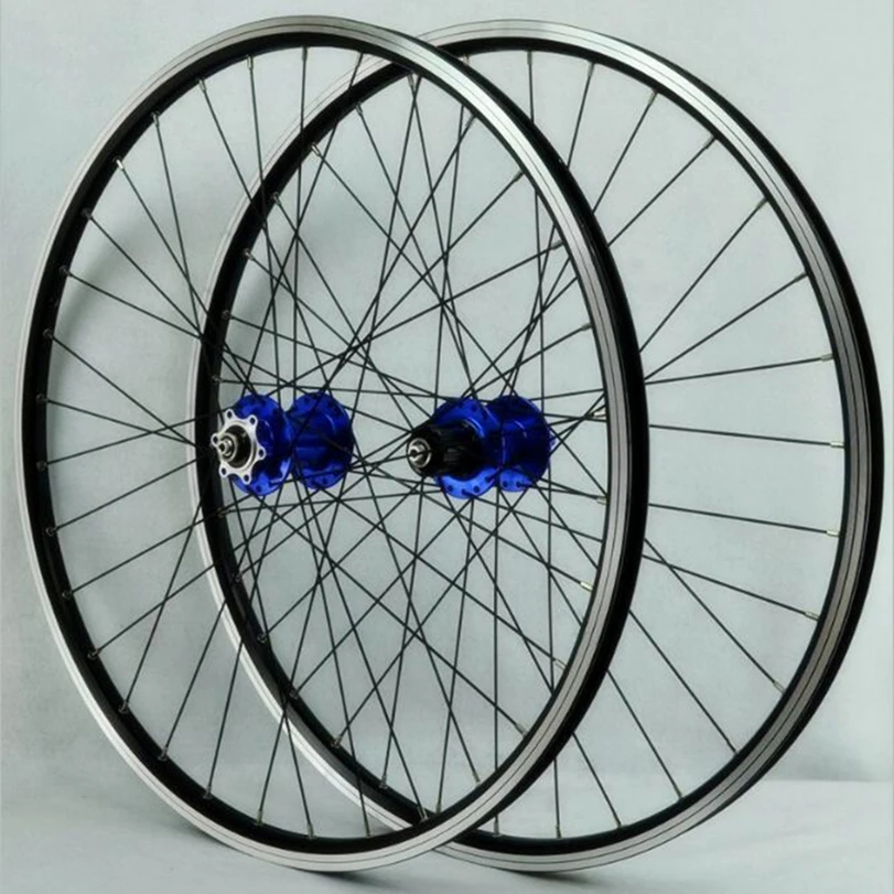 PASAK 26 27.5 29 Inch Mountain Bicycle Wheels Front 2 Rear 4 Bearing 32 Hole Wheel Disc V Brake Wheelset Rim