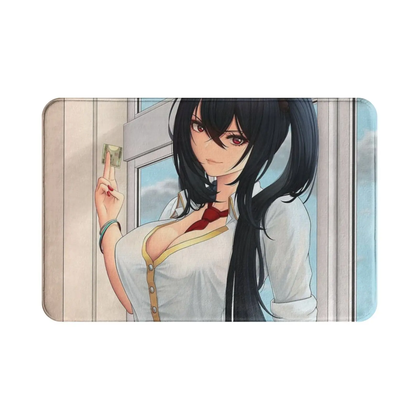 Azur Lane-Taihou Carpet Mat Rug Cushion Soft Azur Lane Littorio Atago Takao Belfast Pince Eugen Bismarck Tirpitz Graf