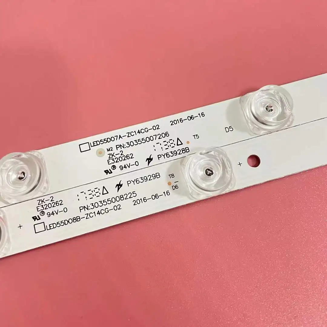 LED Backlight For POLAROID Haier MHDV5533-U4 JVC LT-55C550 LED55D08B-ZC14CG-02 LED55D07A-ZC14CG-02 30355008225