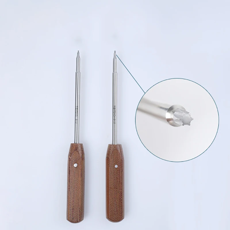 Professional Squre Hollow Triangular Hexagonal Screwdriver Pet Orthopedic Equipment Supplies Clinic Hospital Canine Feline Tools