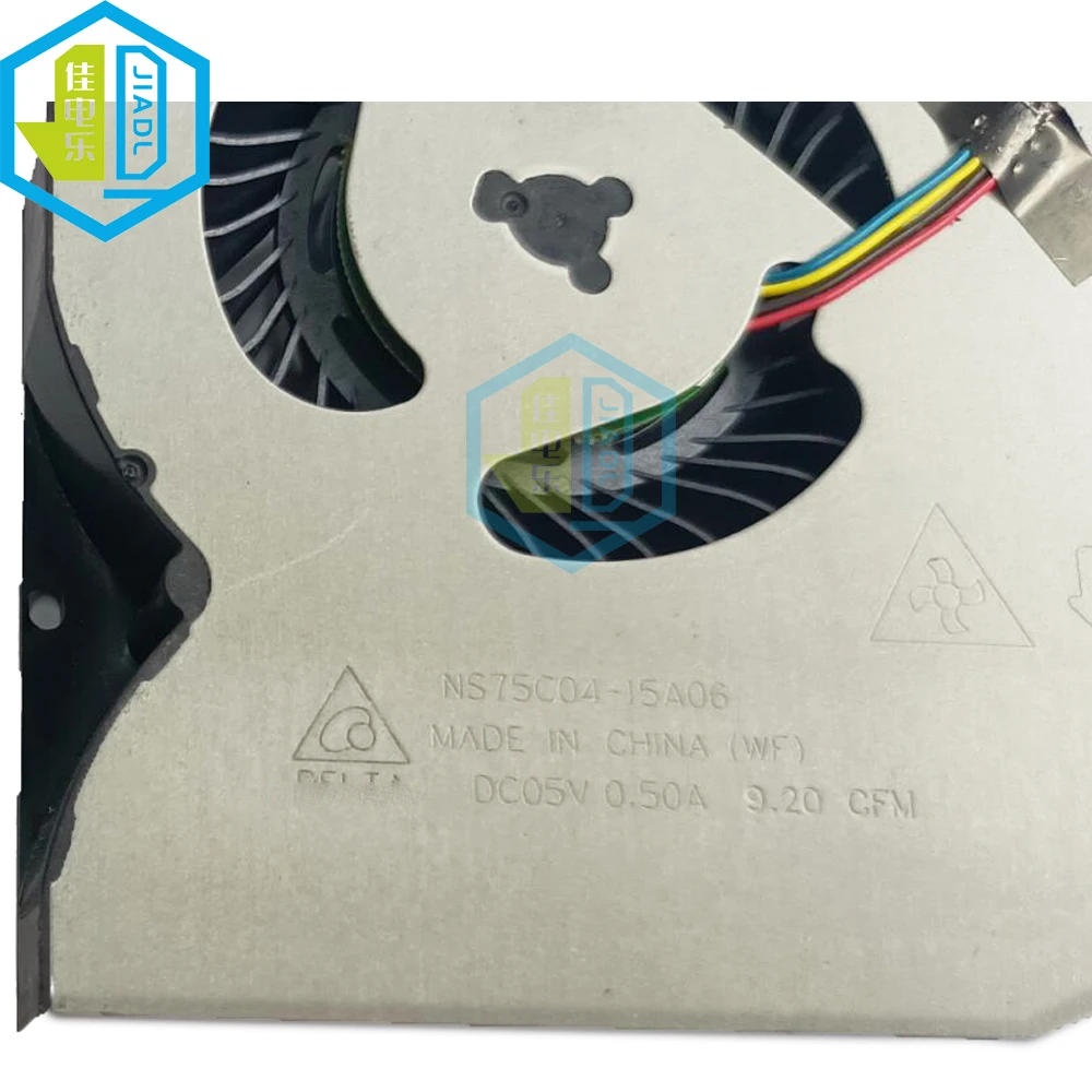 Cpu Gpu Cooling Fans Voor Dell Precision 7510 M7510 7520 M7520 044PG6 0XNTR8 NS75C03-15A05 NS75C04-15A06 Notebook Pc Cooler