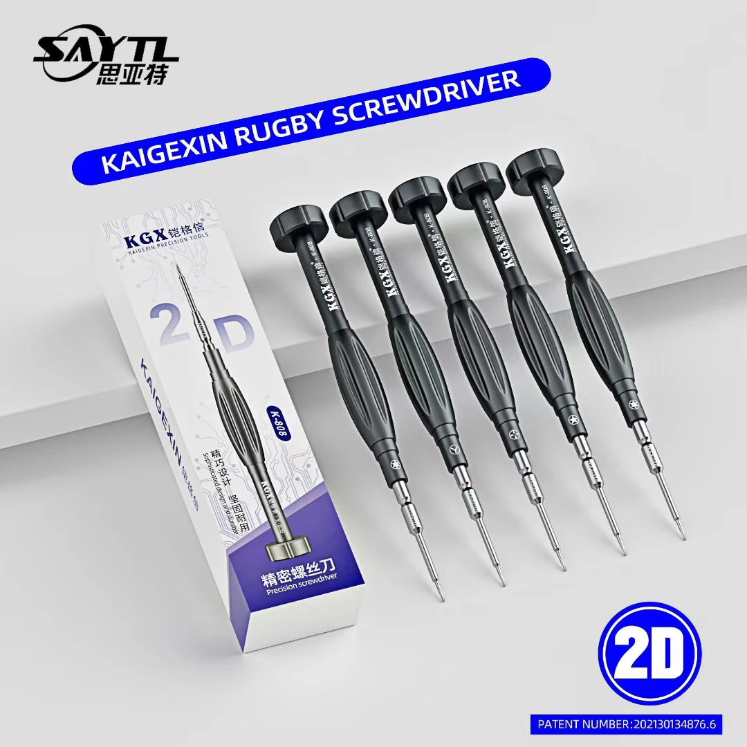Zestaw wkrętaków precyzyjnych 0.8 Pentalobe 0.6 Y 1.5 zestaw wkrętaków magnetycznych Phillips T2 dla iPhone Huawei naprawa narzędzi ręcznych