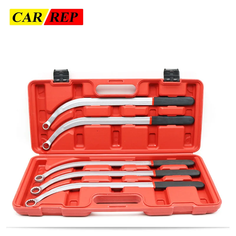 Car 12 Angle Plum Fan Wrench Engine Belt 12-angle Screw Removal Tool Idler Labor Saving Curved Handle High-carbon Steel CN Hot