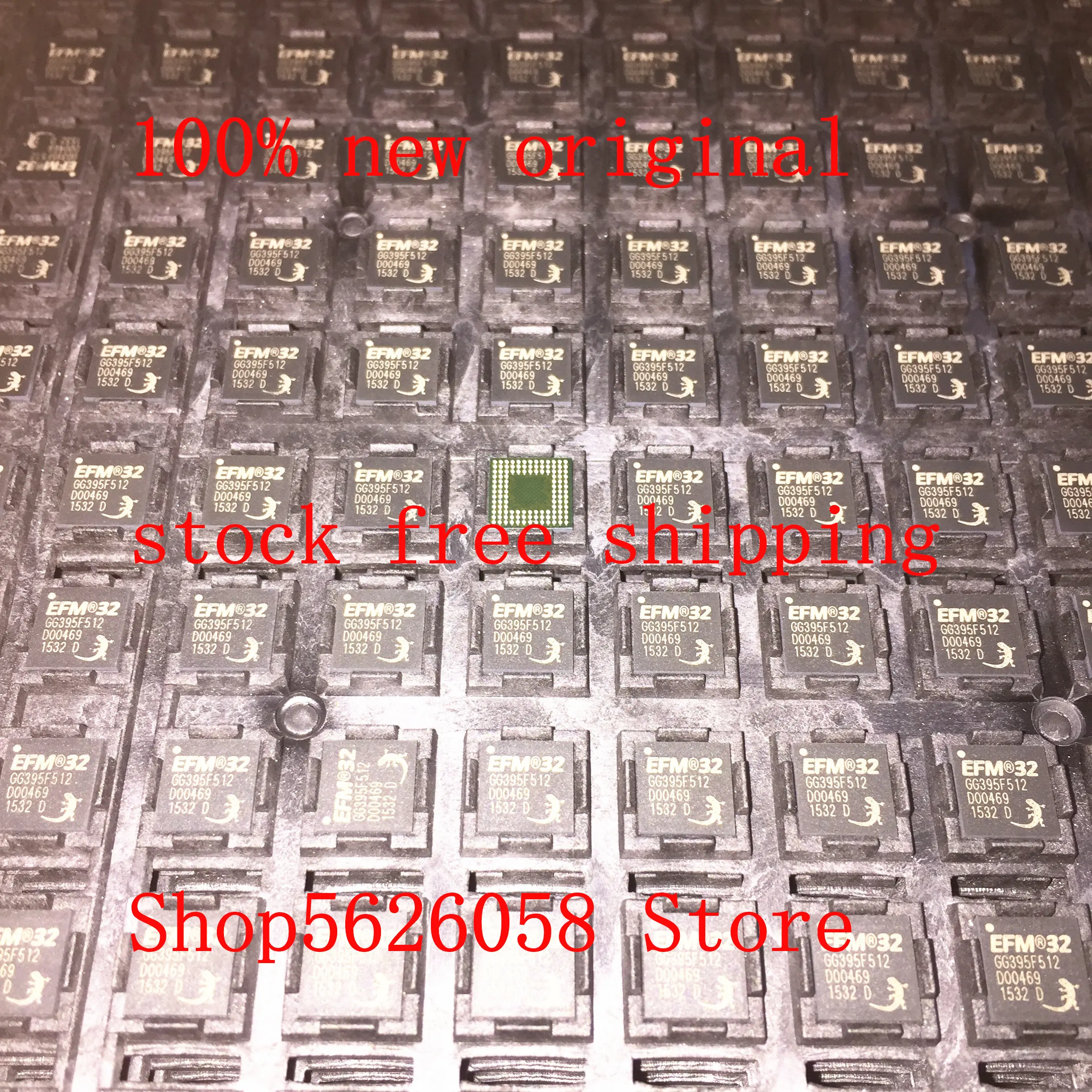 

1PCS/LOT EFM32GG395F512G-E-BGA120 EFM32GG395F512G-E EFM32GG395F512G EFM32 GG395F512 BGA 100% new original