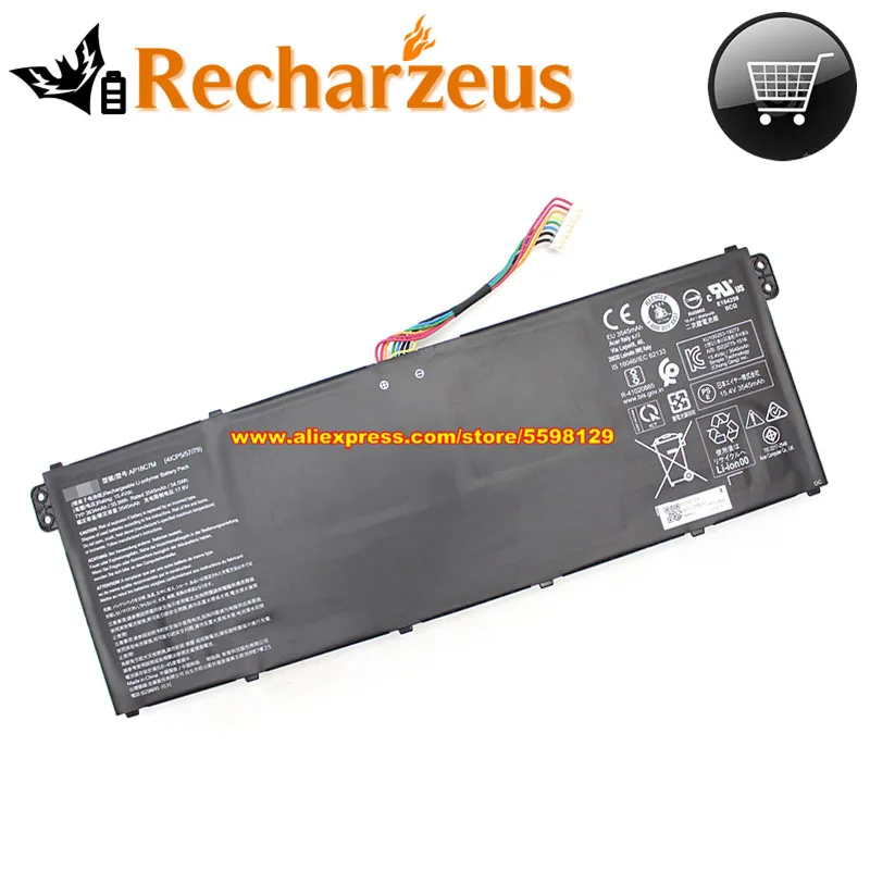 Genuine 15.4V 4cell SMP AP18C7M Laptop Battery  Rechargeable Li-Polymer  55.9wh, Li-ion Rechargeable Battery Packs