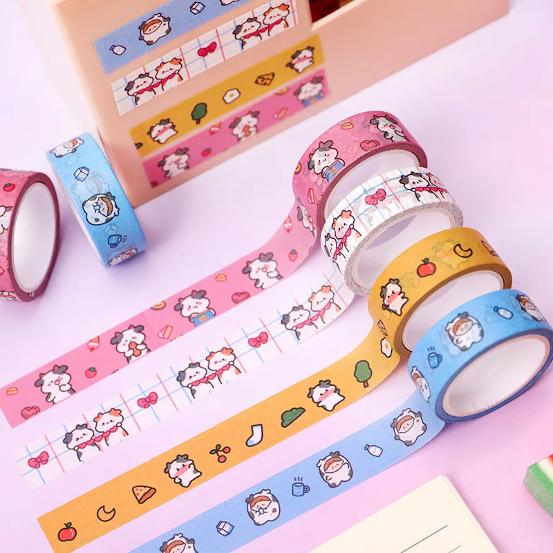 Cartoon Cow Washi Tape Review Durability vs DIY Scrapbook Value — view 1