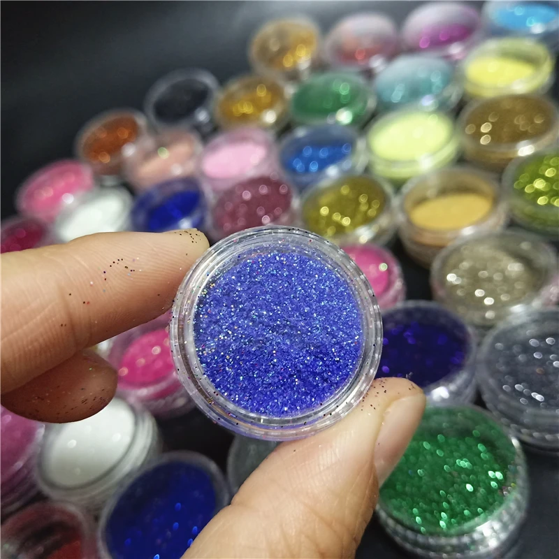 

24/45/72 Colors Diamond Shimmer Glitter Powder for Temporary Tattoo Kids Face Body DIY Nail Painting Decoration Art Tool