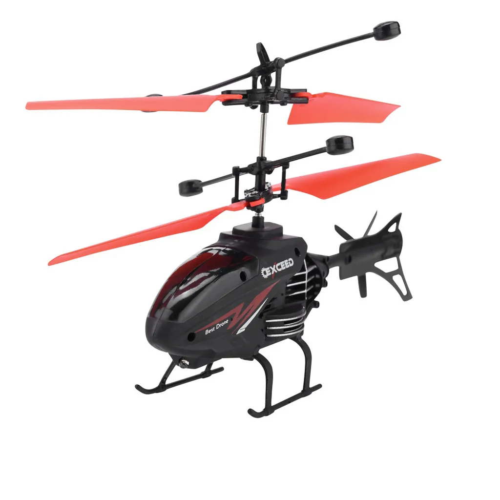 Aircraft Mini Drone Flying Helicopter Infraed Induction Drone Aircraft Remote Control KidsToy Boy Gift RC Drone Model Plane