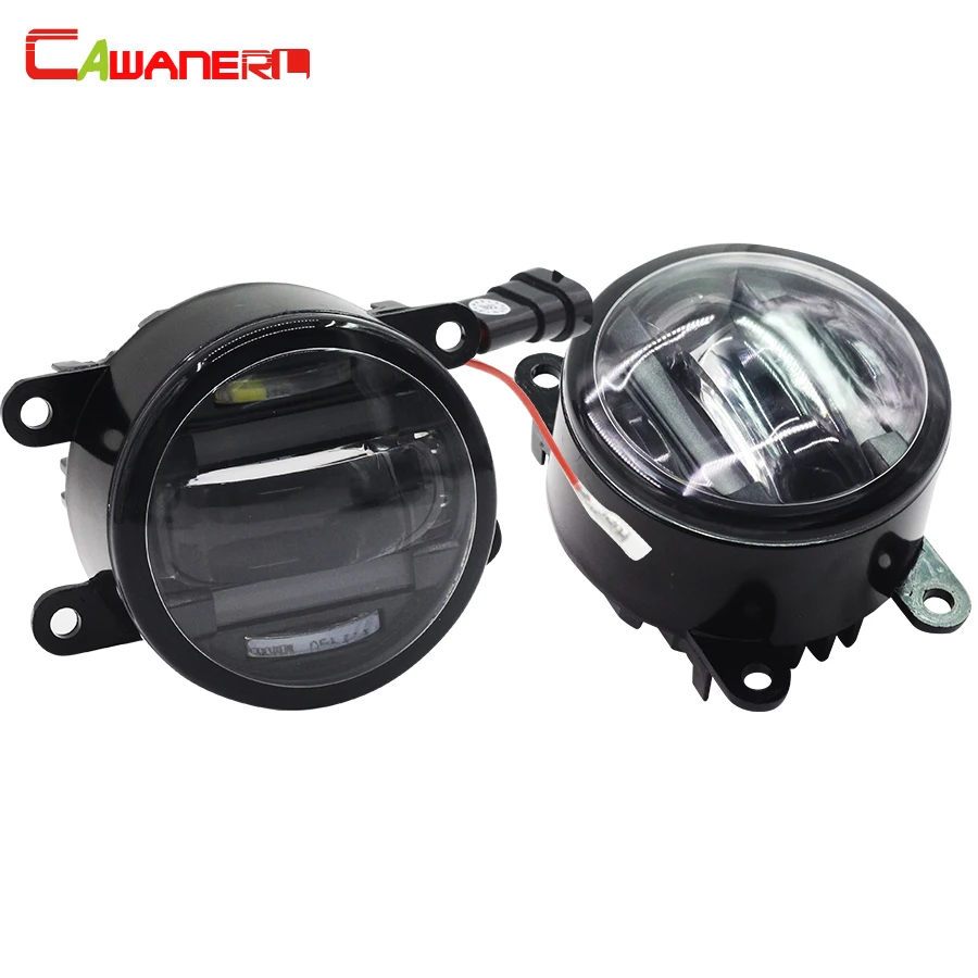 Cawanerl 1 Pair Car Light Fog Light LED Daytime Running Lamp DRL Accessories For Suzuki Alto SX4 Splash Grand Vitara Jimny