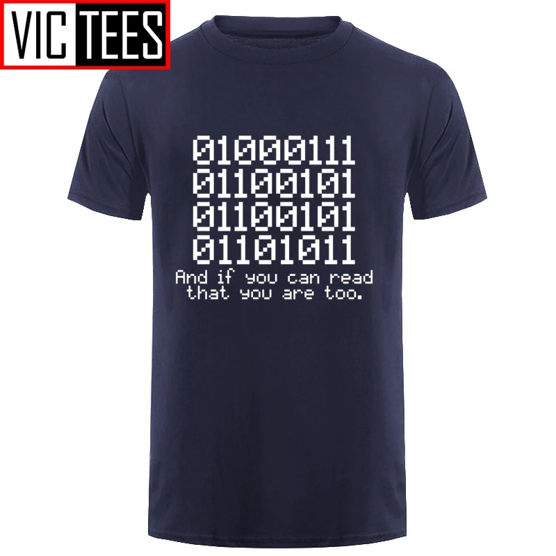 Men 0100 BINARY T-SHIRT Code Geek Nerd Tech Computing Slogan Present Funny Gift 123t Fashion T Shirts Round Neck Top Tees