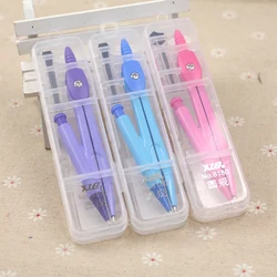 school compass Cute girl stationery student drawing compasso brujula geometry set circulos de madera math set drafting tools