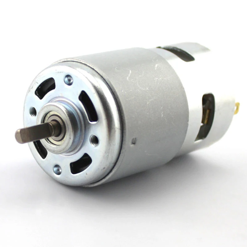 795 DC Motor Shaft D  High Speed 12V 24V 8000rpm 16000rpm PWM Forward and Reverse Large Torque Ball Bearing Low Noise Moter