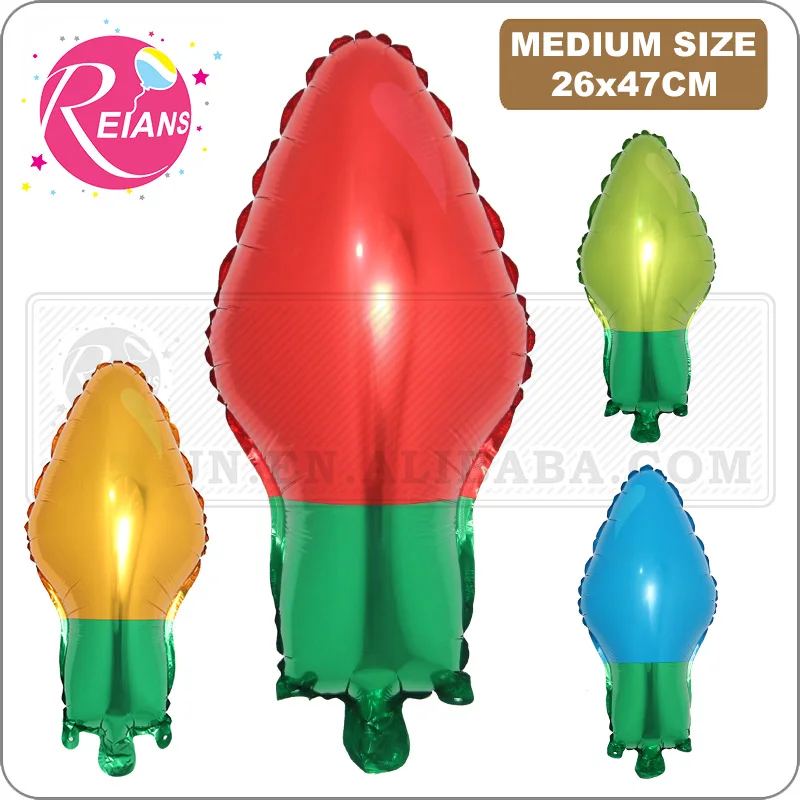 Lamp Bulb Aluminum Foil Balloon Baby Shower Christmas Decoration Adult Wedding Birthday Party Children's Day Toy Party suppliers