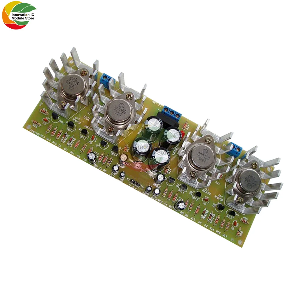 OCL High Power DIY Power Amplifier Module Electronic Parts 2 Channel Stereo Sound Board Electronic Experiment DIY Kit 100w*2