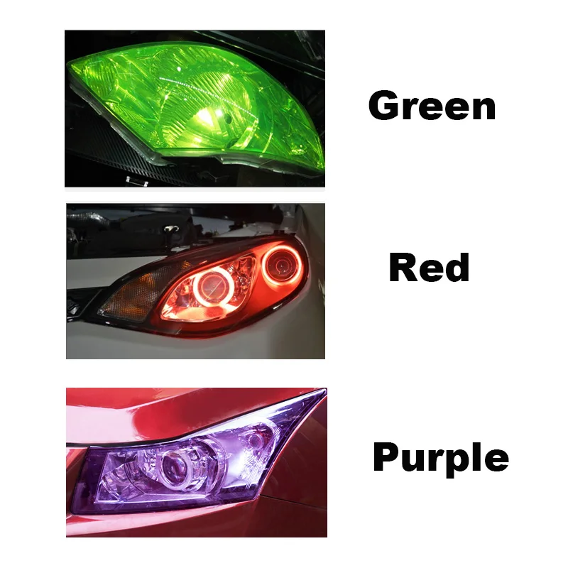 Car Tint Headlight Taillight Film for VW Volkswagen Polo Golf Passat Beetle Caddy T5 Up Eos Tiguan Skoda A5