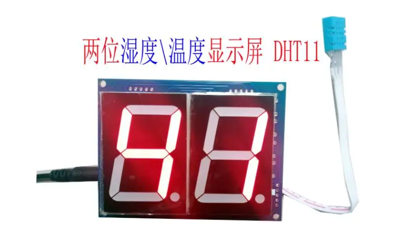 Two-digit digital display / temperature / humidity / counter / timer / countdown / countdown