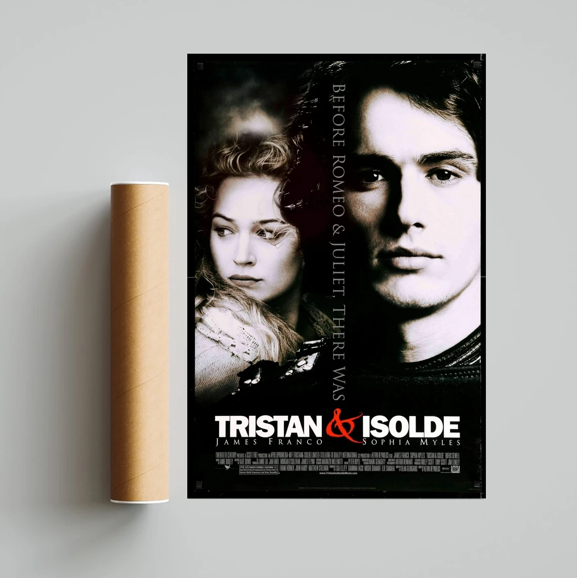 تريستان + Isolde ملصق الفيلم قماش طباعة ديكور المنزل طلاء جدران (بدون إطار) #4