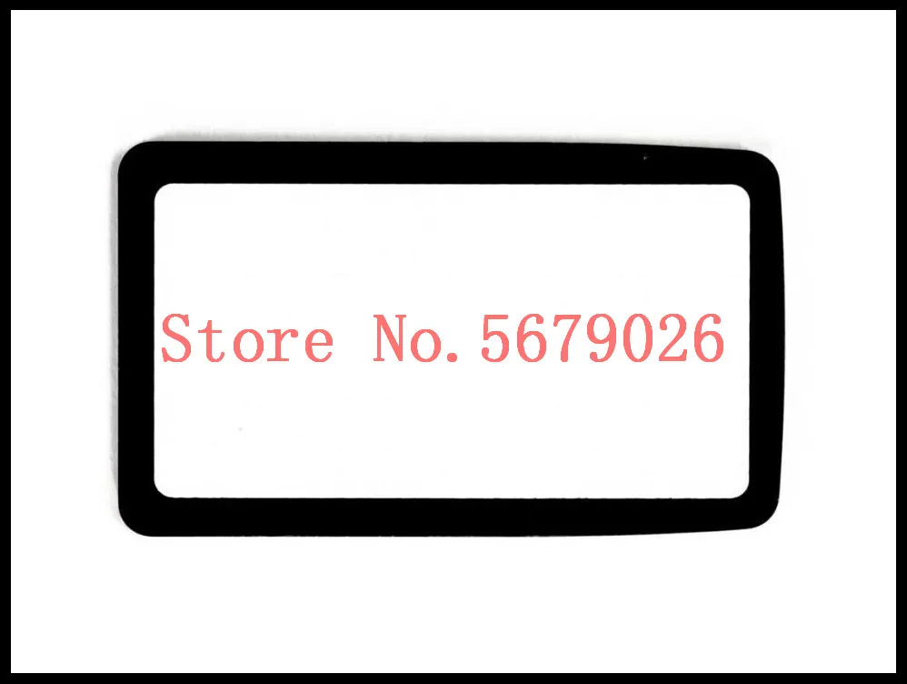 New Digital Camera Top Outer LCD Display Window Glass Cover For NIKON D7000 D7100 D7200 D750 D800 Small screen Protector