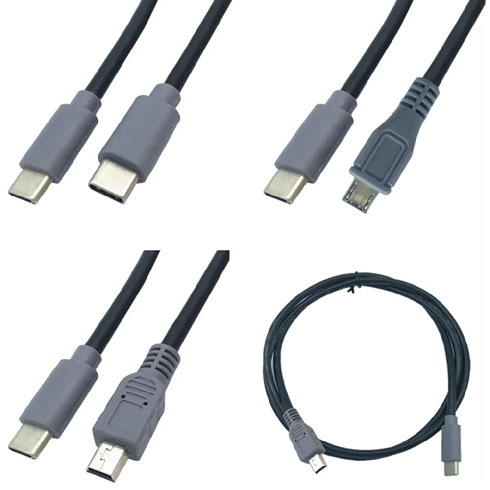 Type-C to mini data cable micro Android mobile phone laptop connected to SLR camera adapter