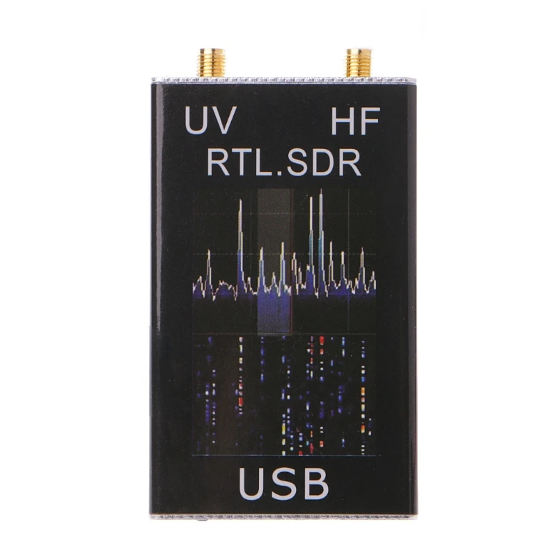 100KHz-1.7GHz Full Band UV RTL-SDR USB Tuner Receiver R820T+8232U Ham Radio