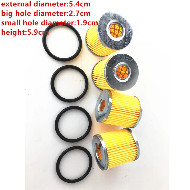 4PCS  C0506 Diesel Filter Oil Water Separator for C0506 0506 5*6cm