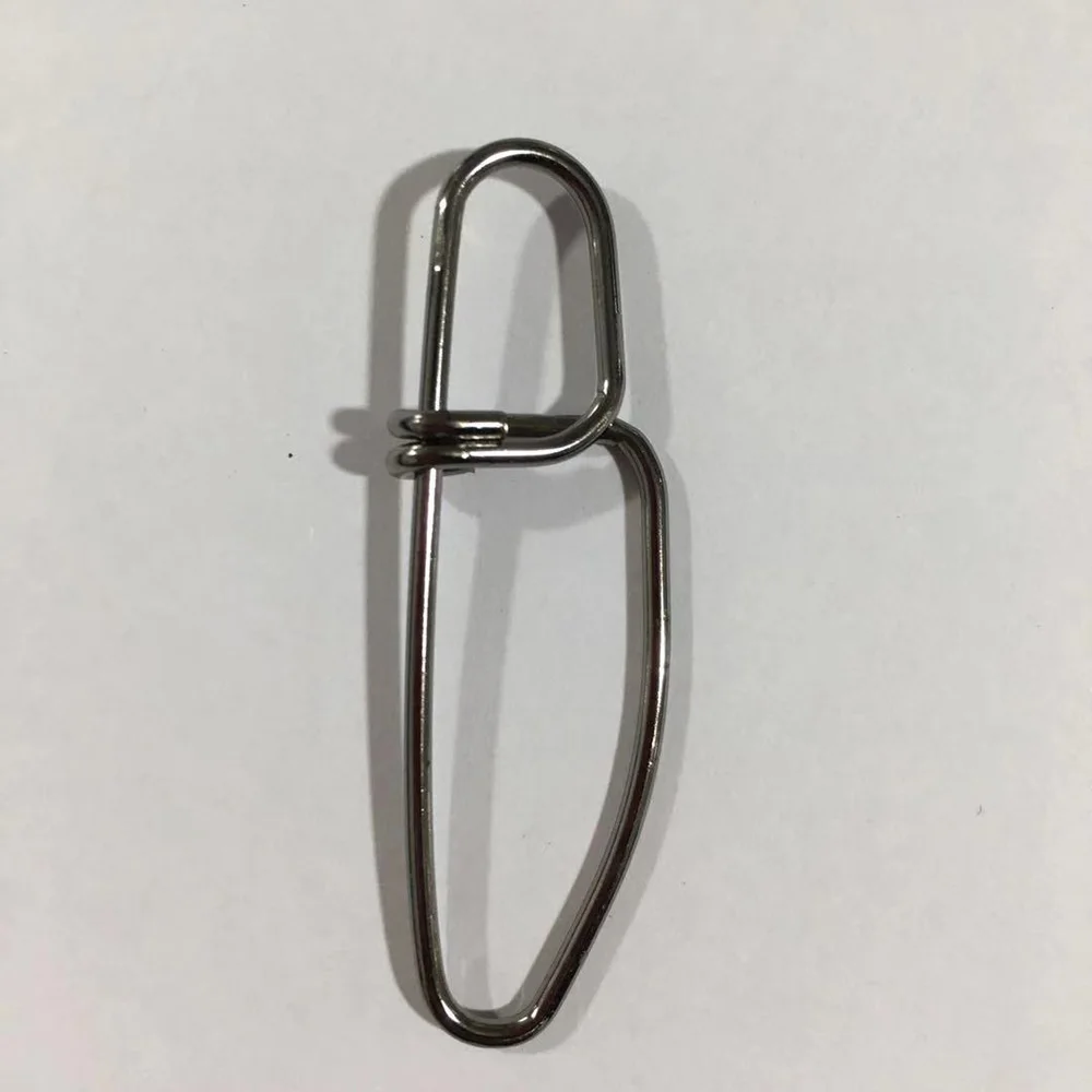 50pcs/lot strengthen Fishing Connector Pin Bearing Rolling Swivel Stainless Steel Fishing Barrel Swivels Hook Lure Accessories