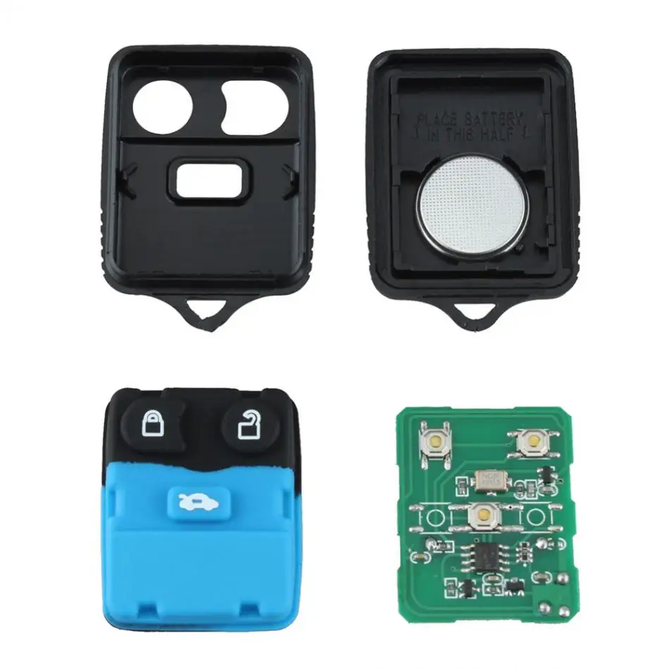 433 Mhz 3 Nút Chìa Khóa Xe Ô Tô Thay Thế Xe Từ Xa Key Fob Có Chip Cho Xe Ford Transit MK6/ Connet 2000-Chương Trình 2006 Chi Tiết