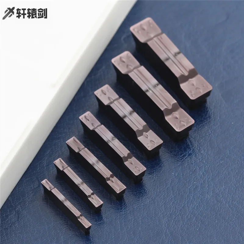 10PCS MGMN200-G 300-T 300-H 400-T 400-H 500-M CNC 스테인레스 스틸 데스크탑 그루 빙 선반